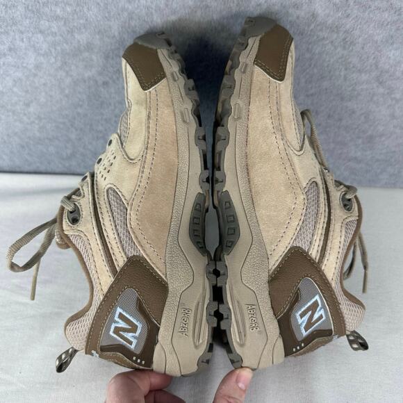 New Balance Womens 8 643 Abzorb Suede Hiking Running Shoes Brown WW643TB Neutral - Picture 4 of 10